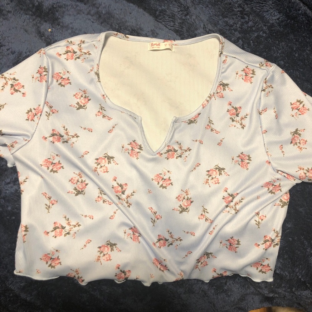 Romwe cropped top